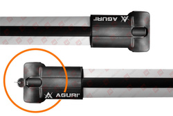 Bare portbagaj din aluminiu Aguri Prestige II S9 Argintiu
