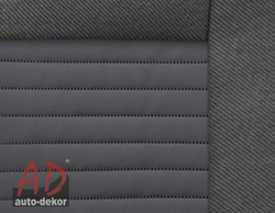 Huse pentru scaune auto Auto-Dekor Modern MC2 Piele Ecologica Gri