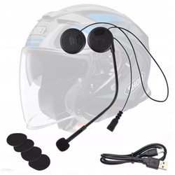 Sistem de comunicare moto Intercom, casti prin Bluetooth, Freedconn L1M