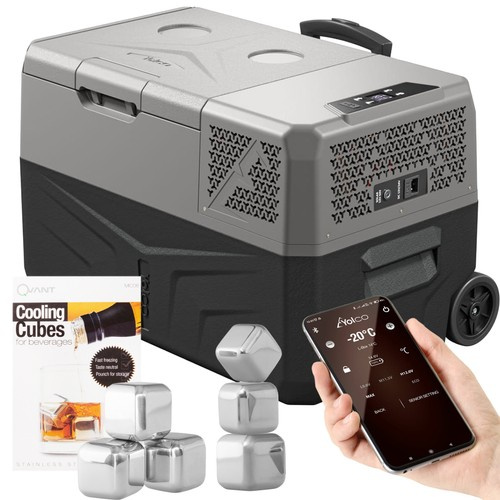 Lada frigorifica auto profesionala USB bluetooth 5.0 Yolco BCX30 GREY 28L 12V 24V 100-230V+ gratuit