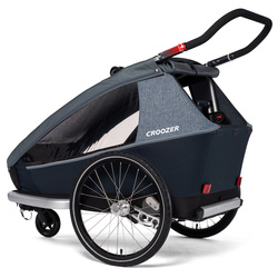 Remorca de bicicleta Profex Komfort pentru transportul a 2 copii