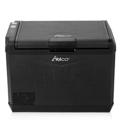 Frigider portabil de voiaj auto cu compresor Yolco GCX47 Black 47L 12V 24V 240V