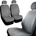 Huse pentru scaunele din fata 1+1 Auto-Dekor Prestige Alkantara Gri
