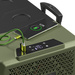 Lada frigorifica auto profesionala USB bluetooth 5.0 Yolco BCX40 GREEN 39L 12V 24V 100-230V + baterie modulară + cuburi de gheață