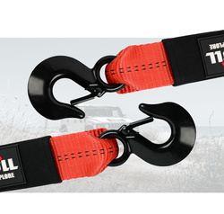 Curea de remorcare X-BULL 50mm x 6m cu cârlige din oțel 4.680kg