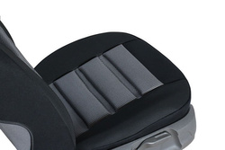 Husa matlasata pe scaunul din fata VIP ERGONOMIC MODELUL 2, culoare negru