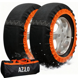 Lanturi de zapada textile AZILO Snow Sock XXL, Bionic Fiber, omologate, montaj rapid, cu geanta