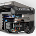 Lada frigorifica auto profesionala USB bluetooth 5.0 Yolco FCX18 CREAM 18L 12V 24V 100-230V
