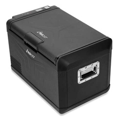 Frigider portabil de voiaj auto cu compresor Yolco GCX37 Black 37L 12V 24V + Baterie modulară Yolco