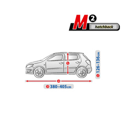 Husa auto Optimal Garage II Membrane M2 hatchback Kegel-Błażusiak