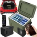 Lada frigorifica auto profesionala USB bluetooth 5.0 Yolco ET18 GREEN 17L 12V 230V + baterie modulara