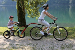 Peruzzo Trail Angel Bara de tractare pentru biciclete pentru tractarea unei biciclete pentru copii