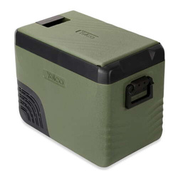 Frigider portabil de voiaj auto cu compresor Yolco KX40 GREEN 34L + căști wireless impermeabile