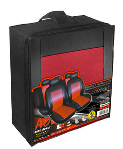 Huse pentru scaune auto Auto-Dekor Comfort Piele Ecologica Albastru