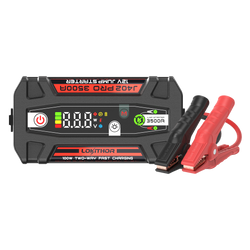 Lokithor J402 PRO Jump Starter 3500A 12V Powerbank Incarcare Rapida 100W Booster Auto