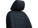Huse pentru scaune auto Pok-Ter Trend Line 2+1 BUS Negru
