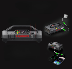 Lokithor ApartX Jump Starter 12V 2500A Cu Compresor 150PSI Si Baterie LO-LIFE 73.6Wh
