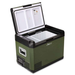 Frigider de călătorie cu compresor Yolco GCX47 Verde 47L 12V 24V 240V