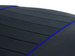 Huse pentru scaune auto Pok-Ter Trend Line din material culoare albastru