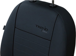 Huse pentru scaune auto Pok-Ter Trend Line 2+1 BUS Negru