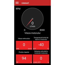Software SDPROG RO de diagnosticare pentru OBDII ELM327 Windows Android iOS in romanesc