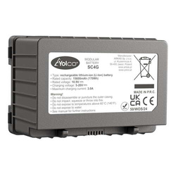 Acumulator modular pentru frigidere portabile Yolco SC4G, gri 15600 mAh
