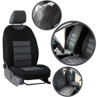 Husa matlasata pe scaunul din fata VIP ERGONOMIC MODELUL 1, culoare negru