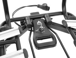 Aguri Active Bike PRO 2 Silver suport biciclete pe carlig pentru transportul a 2 biciclete