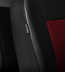 Huse pentru scaune auto Auto-Dekor Comfort Piele Ecologica Rosu