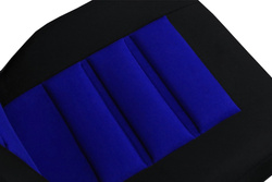 Saltea ștanțată albastru pentru scaunul din față al mașinii ERGONOMIC