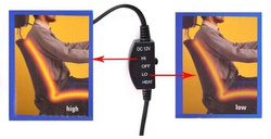 Covoraș pentru încălzire scaun 12V germană 75750