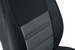Husa matlasata pe scaunul din fata VIP ERGONOMIC MODELUL 2, culoare negru