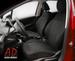 Huse pentru scaune auto Auto-Dekor Modern MP1 Piele Ecologica Negru