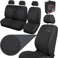 Huse scaune auto textile BUS 2+1 Auto-Dekor Elegance Popiel 4