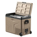 Lada frigorifica auto profesionala cu compresor Yolco TCX60 SAND 63L + baterie modulara + panou solar 200W