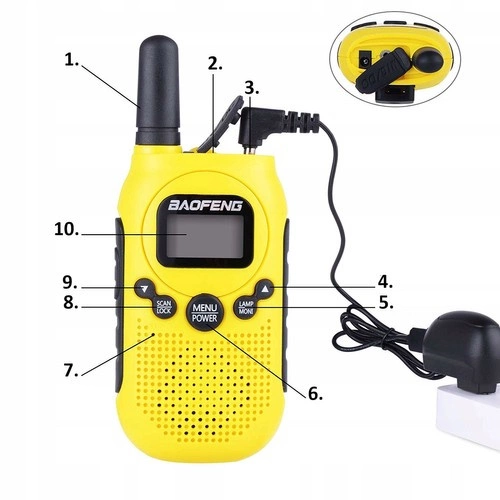 Krótkofalówka Walkie-talkie Baofeng BF-T6 Panda Black PMR pol_pl_Krotkofalowka-Walkie-talkie-Baofeng-BF-T6-Panda-Black-PMR-45565_4