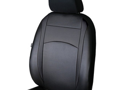 Huse pentru scaune auto Pok-Ter Design Leather Piele Negru