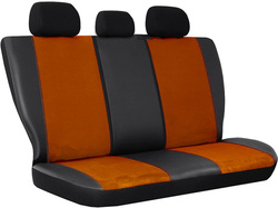 Huse pentru scaune auto Pok-Ter Alkantara piele Maro