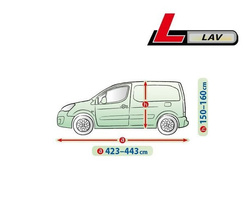 Prelata auto Kegel-Błażusiak Mobile Garage L LAV