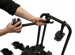 Aguri Active Bike PRO 2 Black suport biciclete pe carlig pentru transportul a 2 biciclete