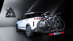 Aguri Active Bike PRO 3+1 Black suport biciclete pe carlig pentru transportul a 4 biciclete