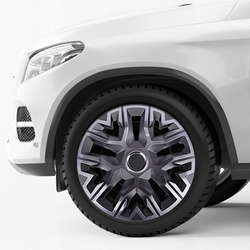 Capace roți auto vopsite NRM PERFECTO GRAPHITE 14 4 buc.