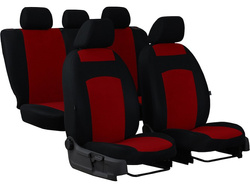 Set huse auto Pok-Ter Classic Plus 10 piese, Rosu