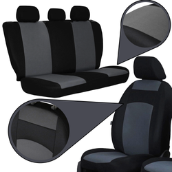 Set huse auto Pok-Ter Classic Plus 10 piese, Gri
