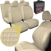 Huse pentru scaune auto Auto-Dekor Modern MC3 Piele Ecologica Bej