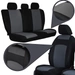 Set huse auto Pok-Ter Classic Plus 10 piese, Gri