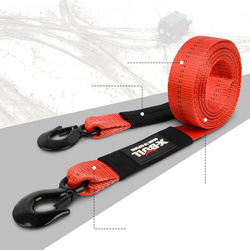 Curea de remorcare X-BULL 50mm x 6m cu cârlige din oțel 4.680kg