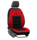Saltea presată pentru scaunul din față al mașinii Pok-Ter Leather Ergonomic Rosu
