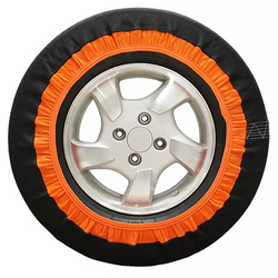 Lanturi de zapada textile AZILO Snow Sock XL, Bionic Fiber, omologate, montaj rapid, cu geanta