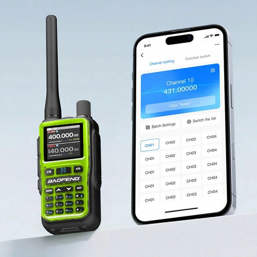 Krótkofalówka Radiotelefon Walkie-talkie  VHF UHF PASMO LOT Baofeng UV-5R EU MINI CAMO pol_pl_Krotkofalowka-Walkie-talkie-Baofeng-BF-25E-Black-PMR-podkanaly-50092_2